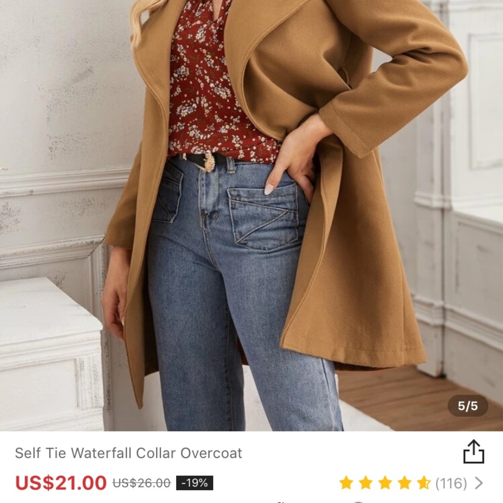 Tan jacket - Picture 2 of 2